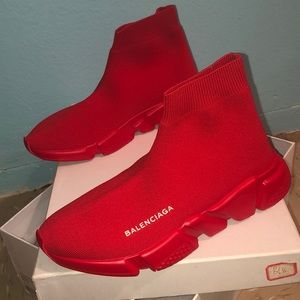 Red Balenciagas